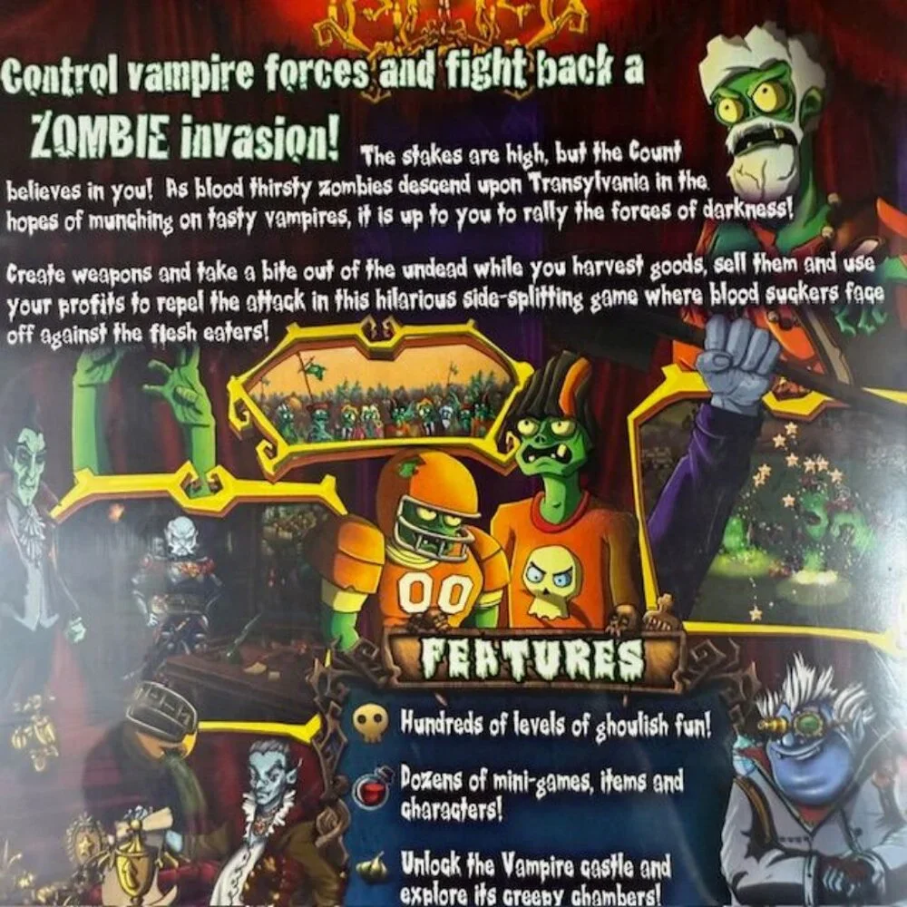 Vampires V. Zombies PC CD-ROM Set